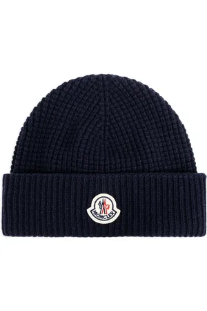 Moncler Logo-appliqué beanie