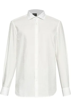 Emporio Armani Logo jacquard shirt