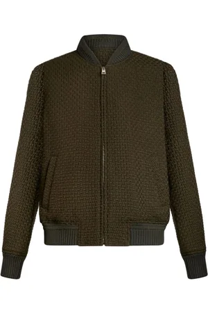 Etro Zip-up wool bomber jacket
