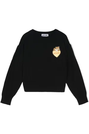 Moschino Teddy Bear-appliqué sweater