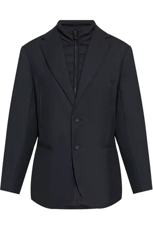 Emporio Armani Travel Essential layered blazer