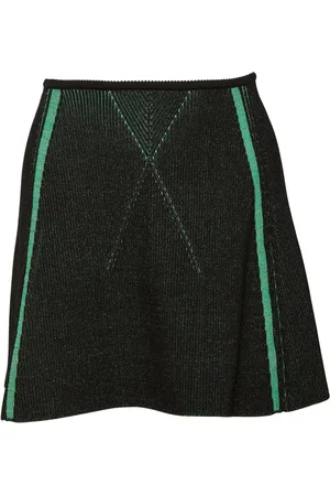 FLEUR DU MAL Ribbed-knit mini skirt