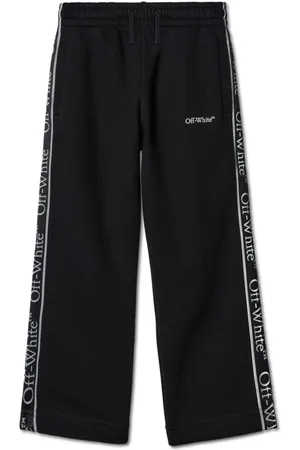 OFF-WHITE Bookish Logo Band track pants