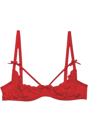 FLEUR DU MAL Charlotte Peekaboo bra