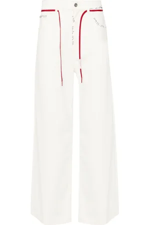 Marni Logo-mending jeans