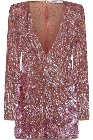 ROOM76 Sequin-embellished mini dress