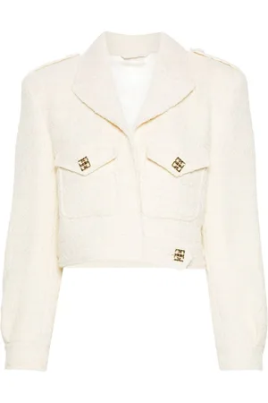 Givenchy Cropped tweed jacket