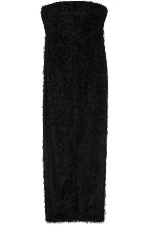Totême Strapless fil-coupé dress