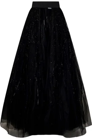 ROOM76 Open-front maxi skirt