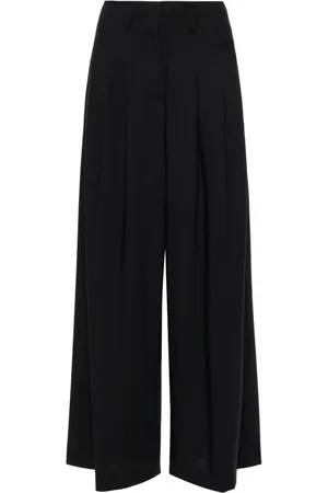 PESERICO SIGN Pleated palazzo pants