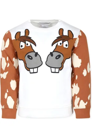 Stella McCartney Horse-print cotton sweater