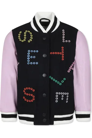 Stella McCartney Logo-embroidered bomber jacket