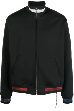 MASTERMIND Glitter-logo bomber jacket