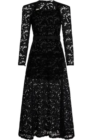 Patou Floral-lace maxi dress