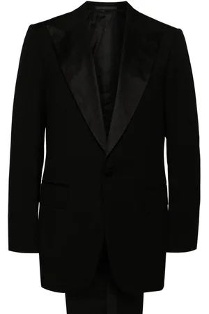 Gucci Wool-mohair blend single-breasted suit with trousers