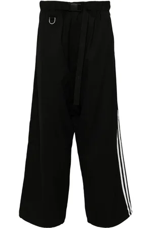 Y-3 X Adidas 3-stripes logo trousers