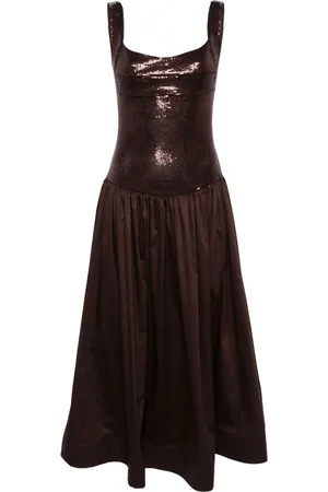 Atu Body Couture Corset-detail flared gown