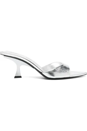 The Attico 70mm metallic sandals