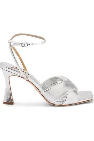 Badgley Mischka 85mm Brinlee II metallic sandals