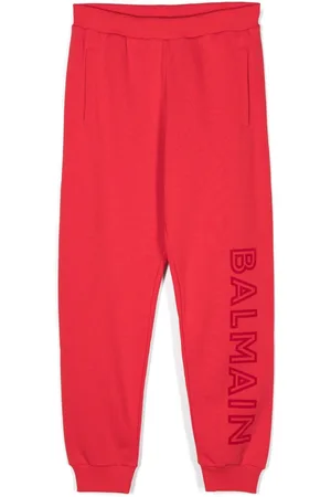 Balmain Logo-print cotton track pants