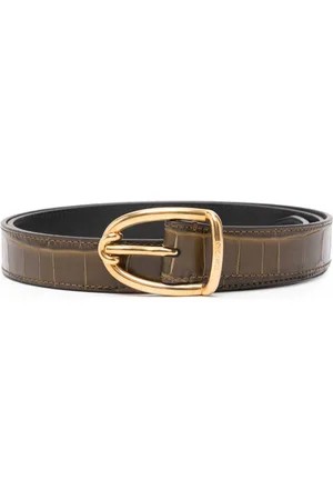 Tom Ford Crocodile-embossed belt