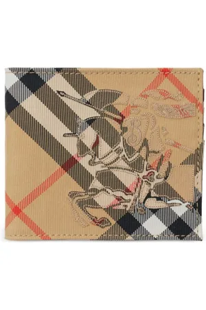 Burberry EKD Check Bifold Wallet
