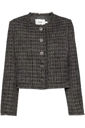 B+AB Tweed cropped jacket