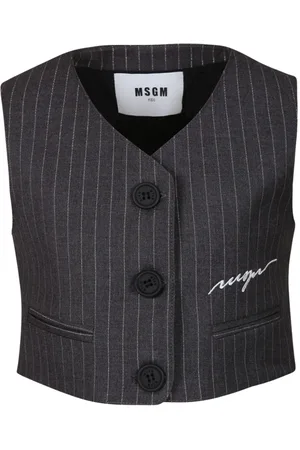 Msgm Pinstriped waistcoat