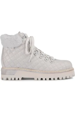 LE SILLA St. Moritz 40mm quilted combat boots