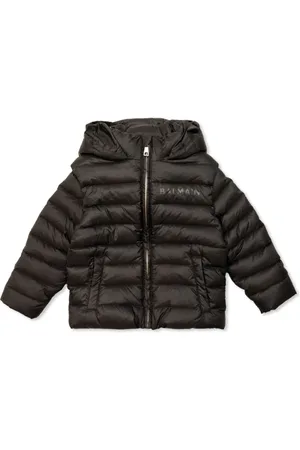 Balmain Logo-print padded jacket