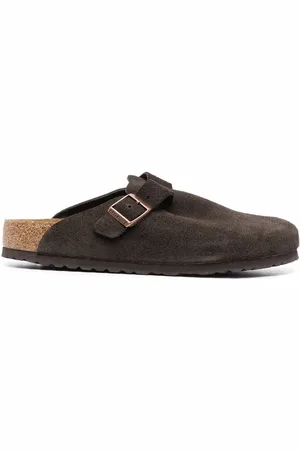 Birkenstock Boston soft suede slippers