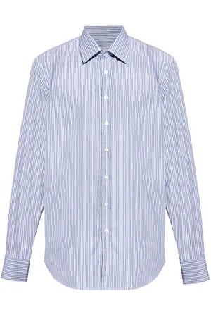 Etro Striped poplin shirt