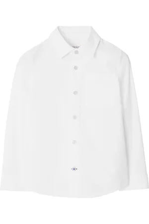 Burberry Cotton-blend button-down shirt