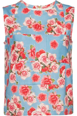 Bambah Rose denim top