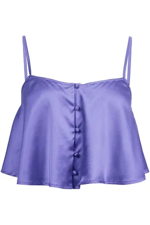 FLEUR DU MAL Luxe Flutter camisole top