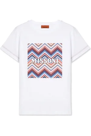 Missoni Logo zigzag-print T-shirt