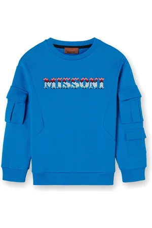 Missoni Logo-embroidered cotton sweatshirt