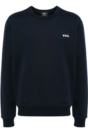 A.P.C. Flocked-logo sweatshirt