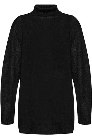 YOHJI YAMAMOTO Ripped-detailing jumper