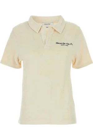 Sporty & Rich Terry-cloth polo shirt
