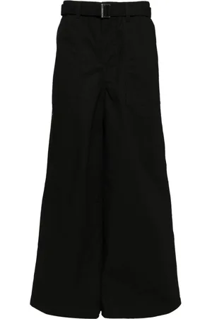 SACAI Cotton blend trousers