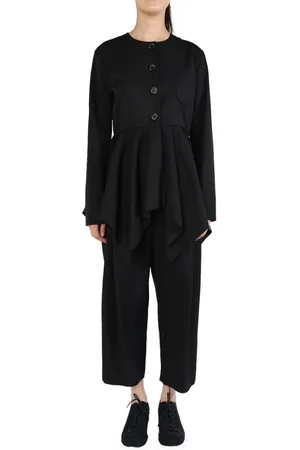 UMA WANG Pleat-detailing jacket