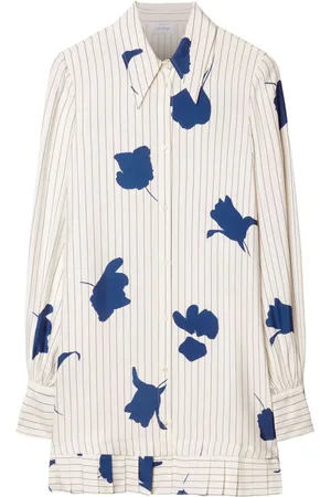 OFF-WHITE Floral-print shirt dress