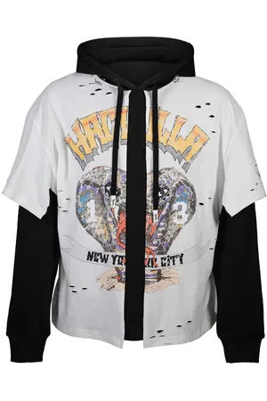 HACULLA King Cobra layered hoodie