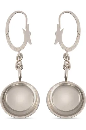Bally Saucer-pendant dangling earrings