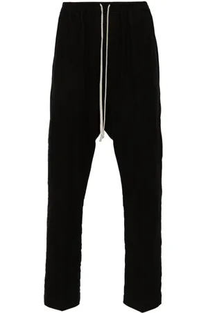 Rick Owens Drawstring-waistband track pants