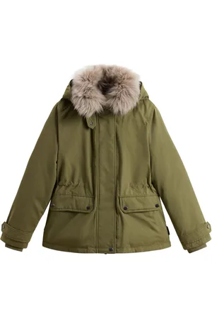 Woolrich Detachable-hood down jacket