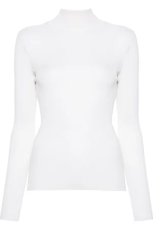 Maje Roll-neck wool-silk sweater