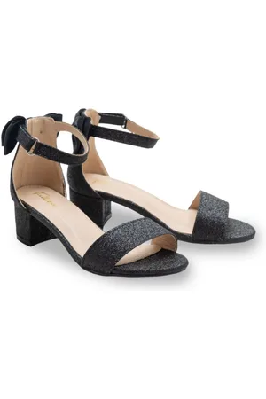 Tulleen Glitter block-heels sandals