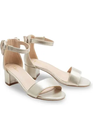 Tulleen Satin-finish block-heels sandals